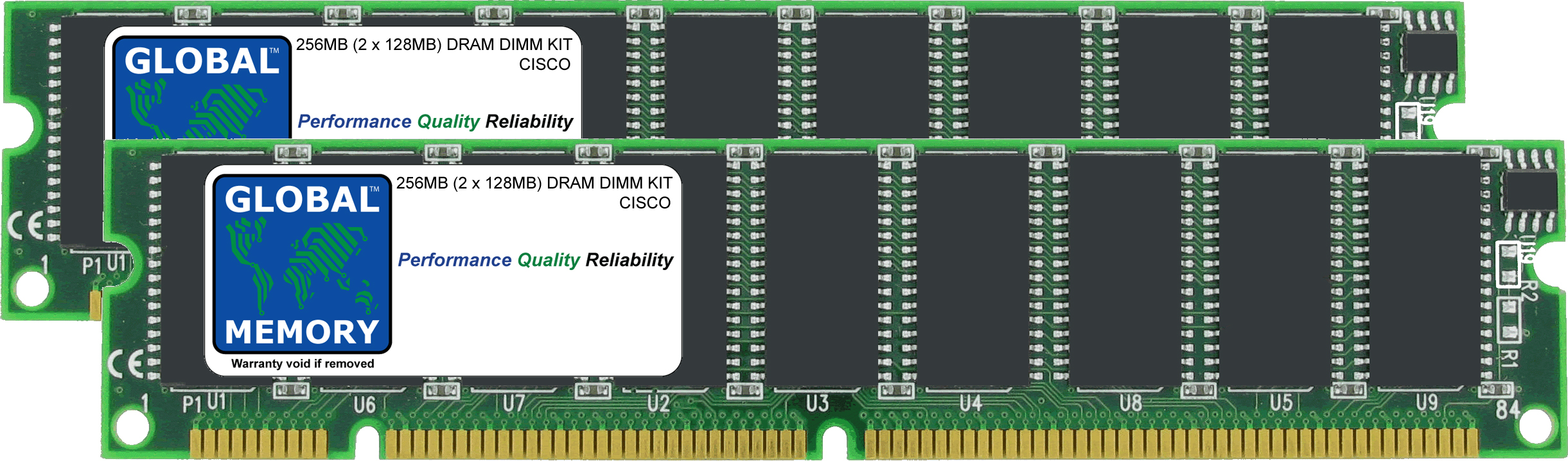 256MB (2 x 128MB) DRAM DIMM MEMORY RAM KIT FOR CISCO 7500 SERIES ROUTERS ROUTE SWITCH PROCESSOR 8 (MEM-RSP8-256M) - Click Image to Close